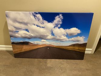 Large canvas print decor