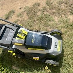 RYOBI  40V HP Brushless 20 in. Cordless Electric Battery Walk Behind Self-Propelled Mower with 6.0 Ah Battery and Charger  