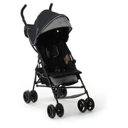 Ingenuity 3D Mini Convenience - Lightweight Car with Compact Folding, Multiposition Reclining, Emerging Scanner Awning and More - Umbrella Style Cart 