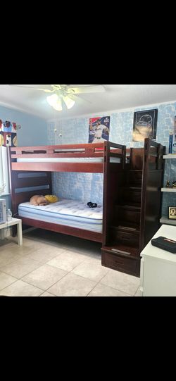 Free bunked bed