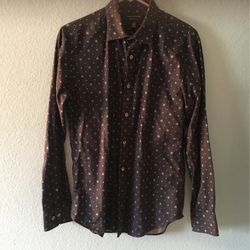 Navy Blue Dressy Slim Fit By BANANA REPUBLIC 