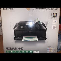 Canon MX 922 PRINTER+ SCANNER+ FAX