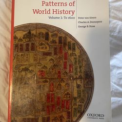 Patterns Of World History Vol. 1: To 1600 Von Sivers, Desnoyers, Stow