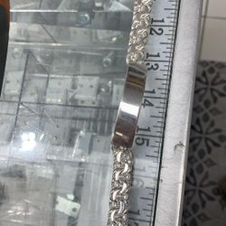 Silver Chino Link Bracelets 