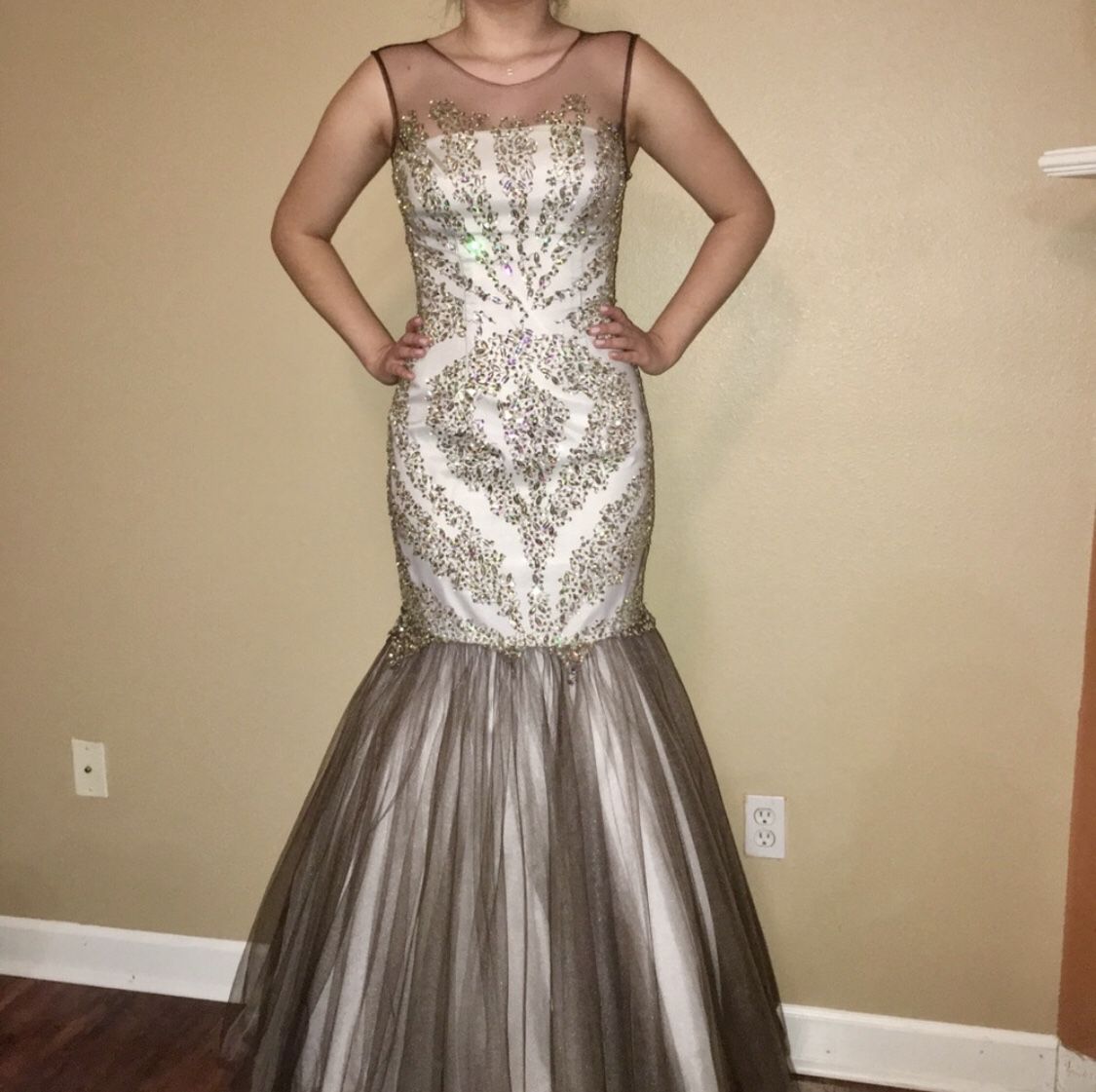 Prom / Pageant rhinestone dress
