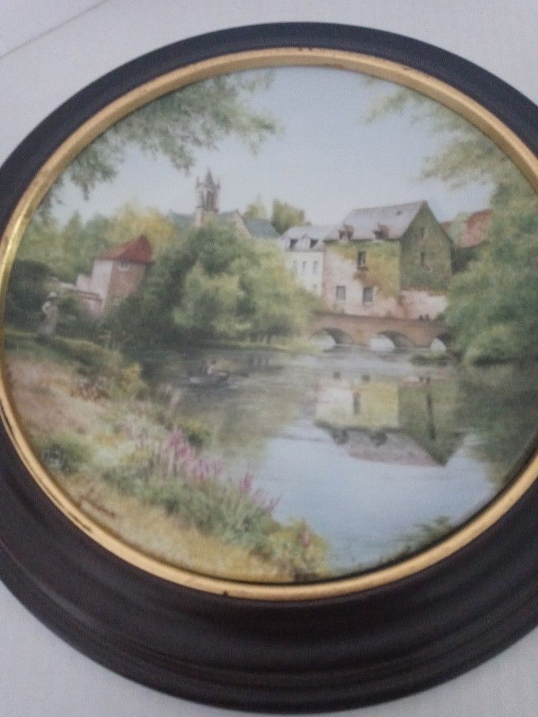 Vintage 1987 Plate Picture