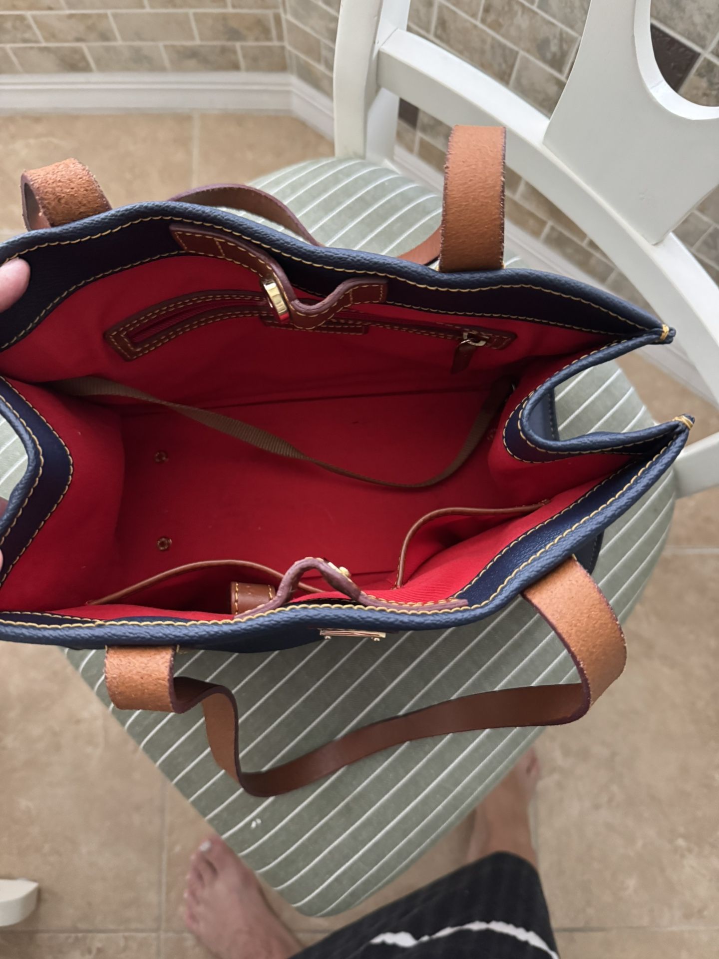 Dooney And Bourke Purse Navy