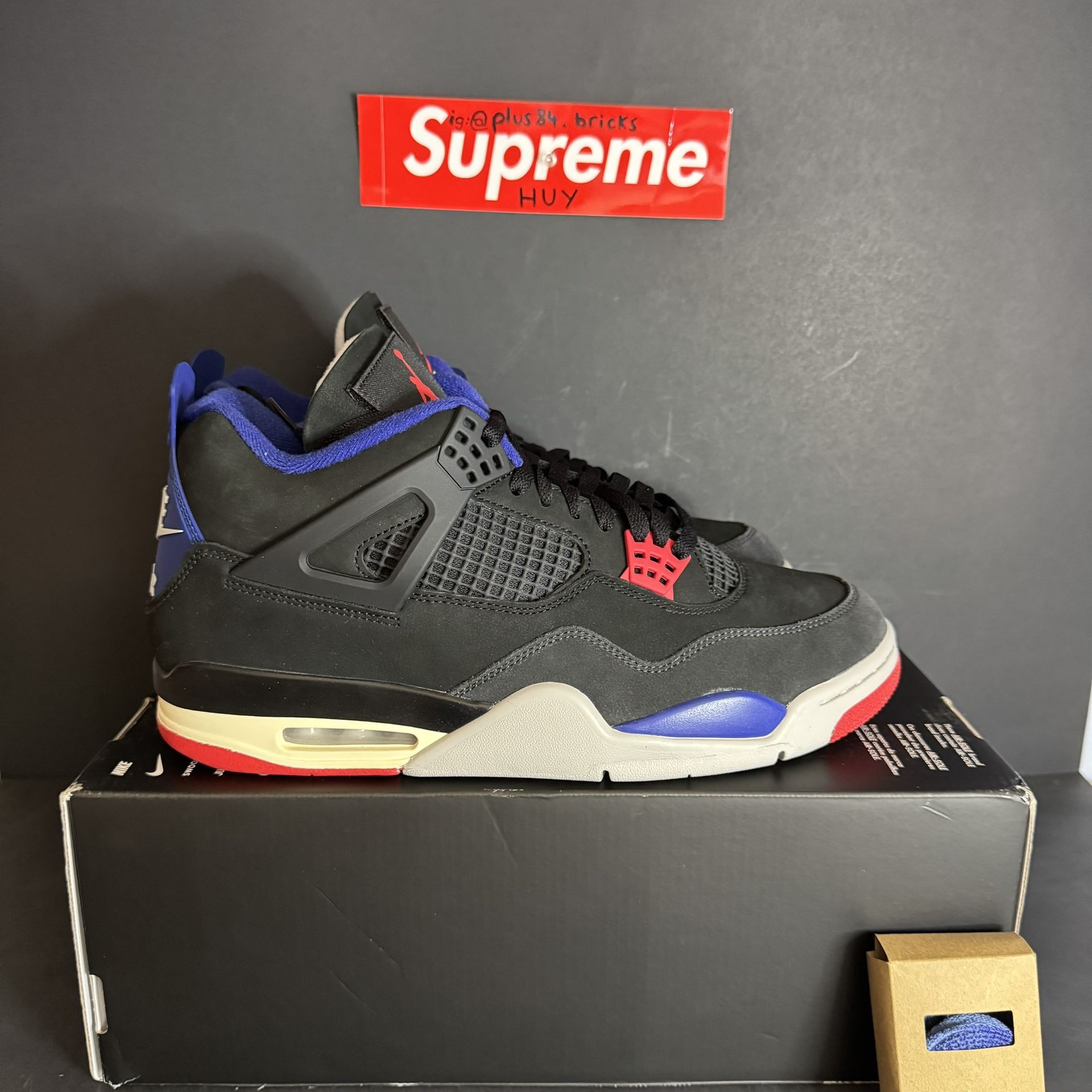 Jordan 4 Rare Air Size 12 No Box Lid