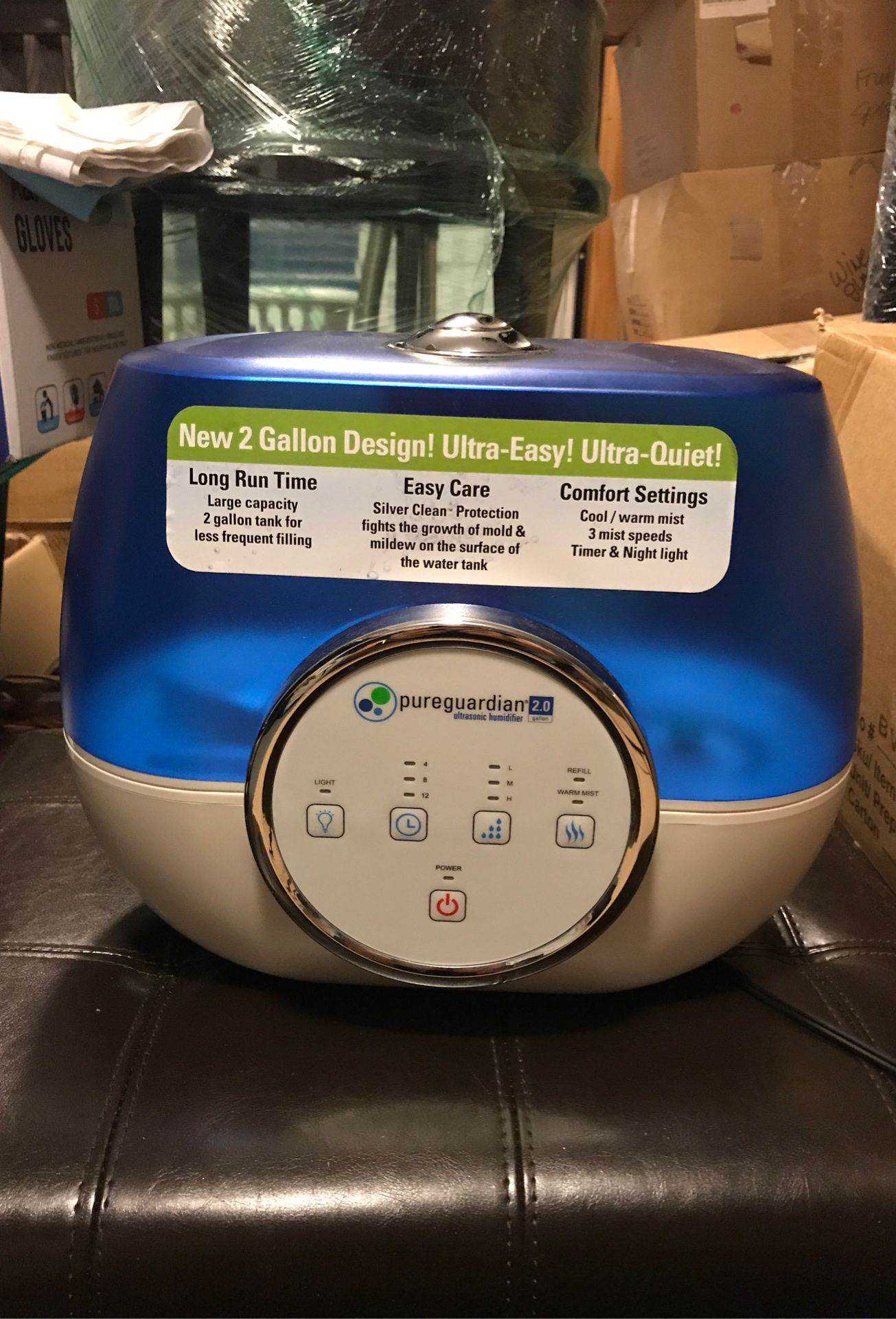 Pureguardian 2 gallon humidifier