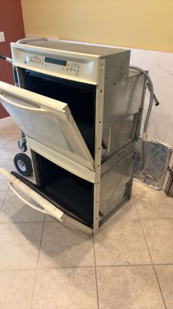 GE double oven
