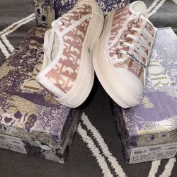 Dior Pink Shoes