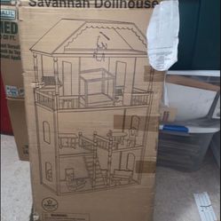Savanna Wood Baby Doll House 