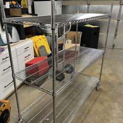 Uline Shelving Rack 