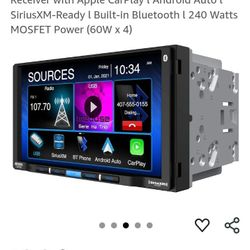 Double Din  car stereo.