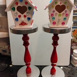 Spindle Birdhouses