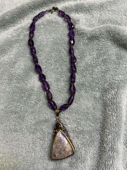 Amethyst Necklace 