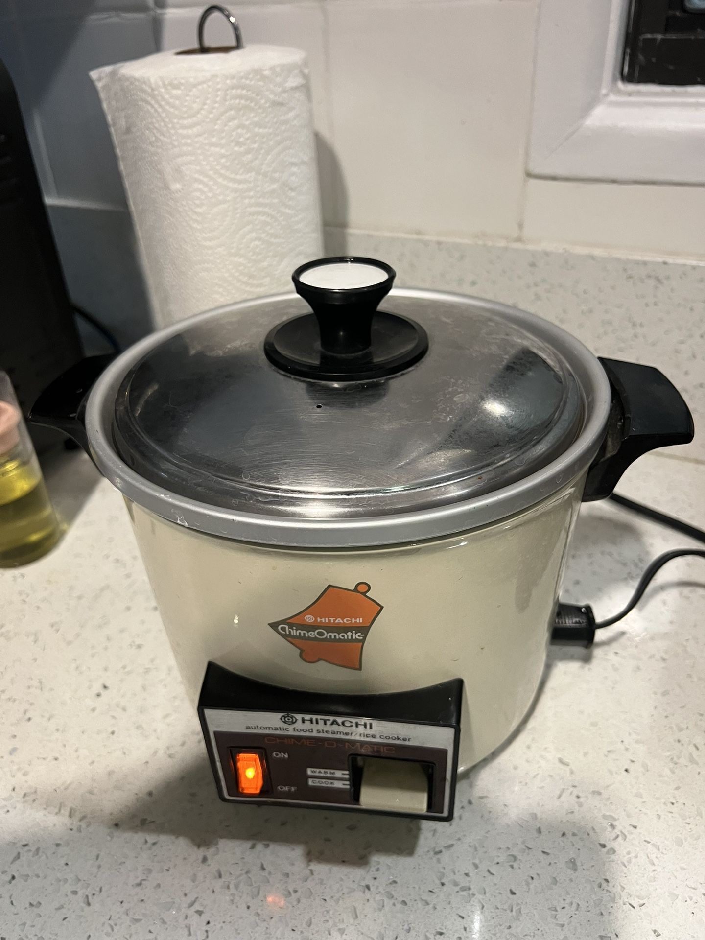 Cuiseur à riz Hitachi Chime O Matic vintage des années 1960, 5,6 tasses
