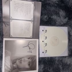 Taylor Swift Signed TTPD Vinyl