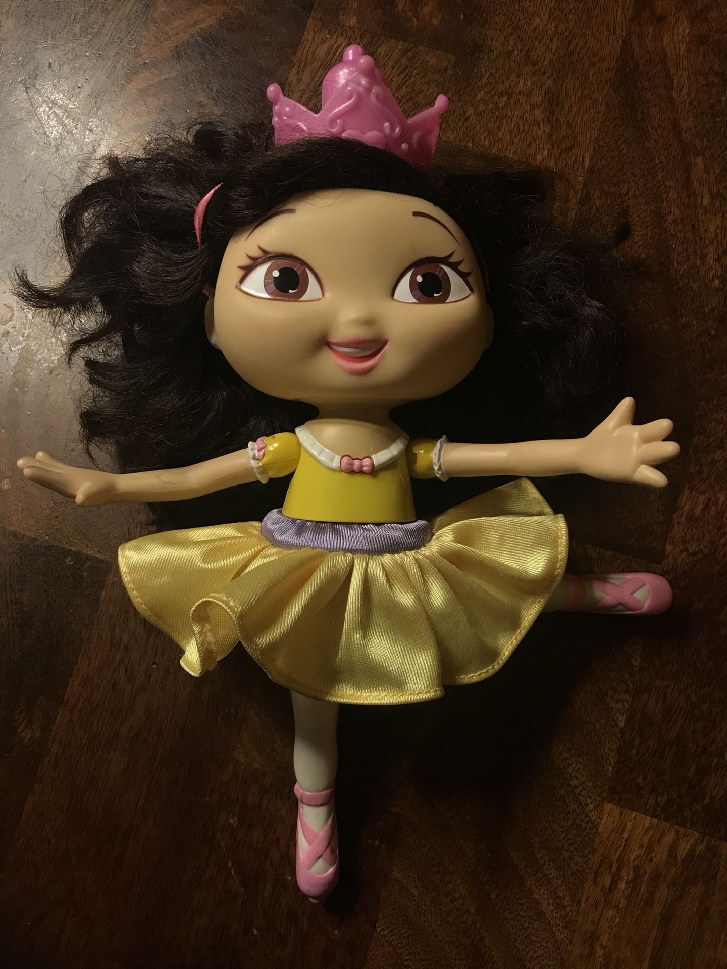 Little Einsteins Dance N Twirl Ballerina June Talking Disney Doll 12"