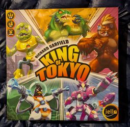 King of Tokyo, open box, unpunched, never played