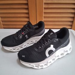 On Cloudmonster 2 Women's Running Shoe * Black/White * Size: 7