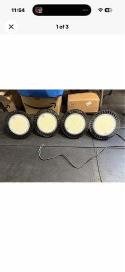 4 HYPERLITE LED High Bay Light Model:CES-LS-HERO-250W50NBH-BL12 Rated:AC100-277V