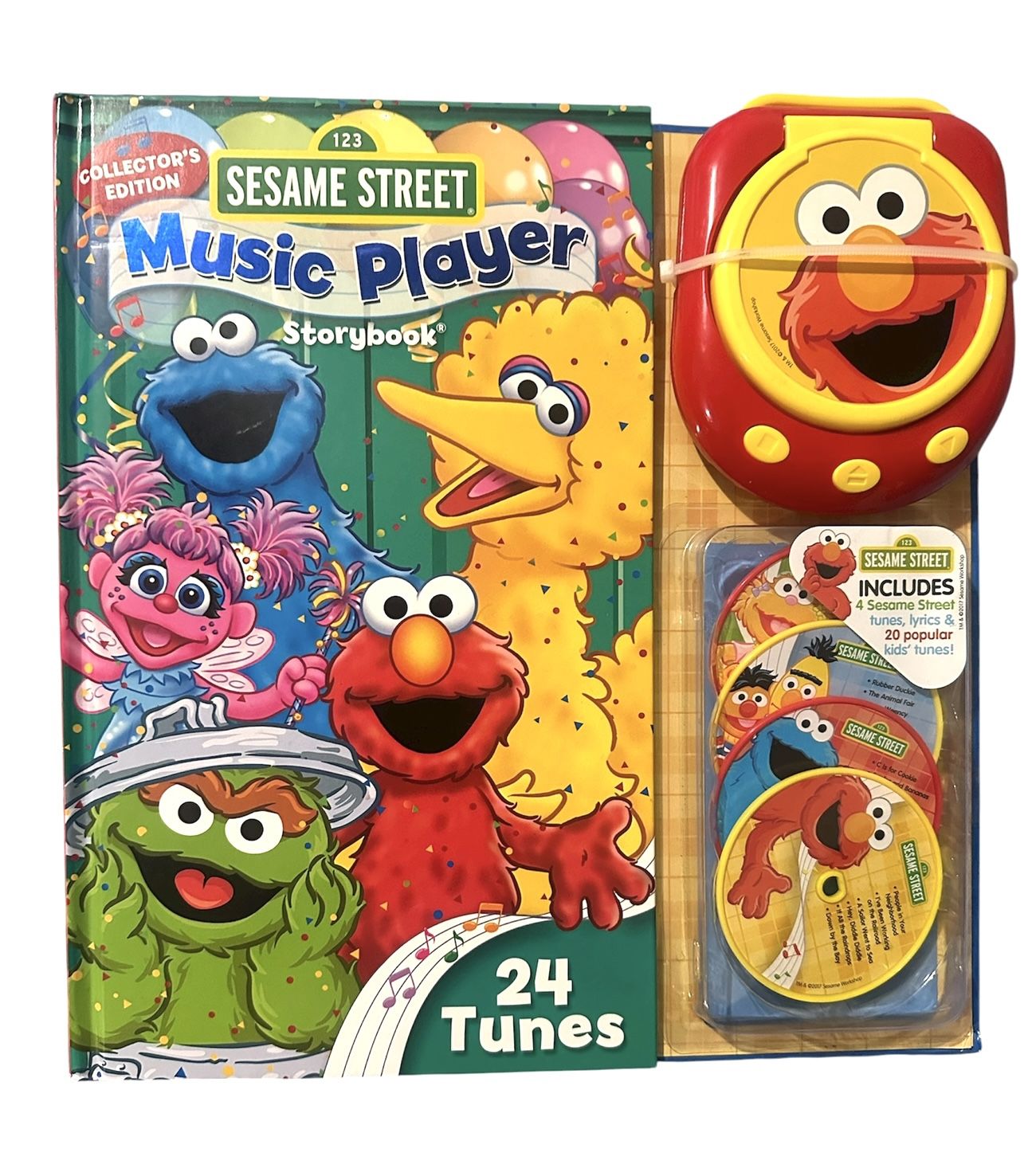 NEW Sesame Street Music Player Storybook Collector's Edition 24 Songs & Lyrics