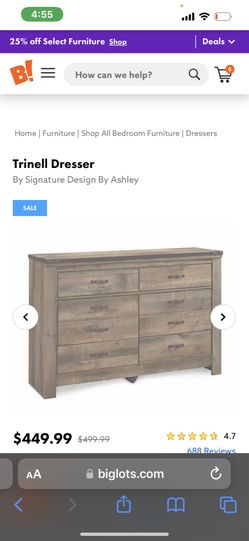 6 Drawer Dresser 