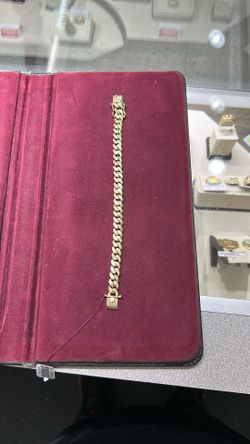 14k Cuban Bracelet