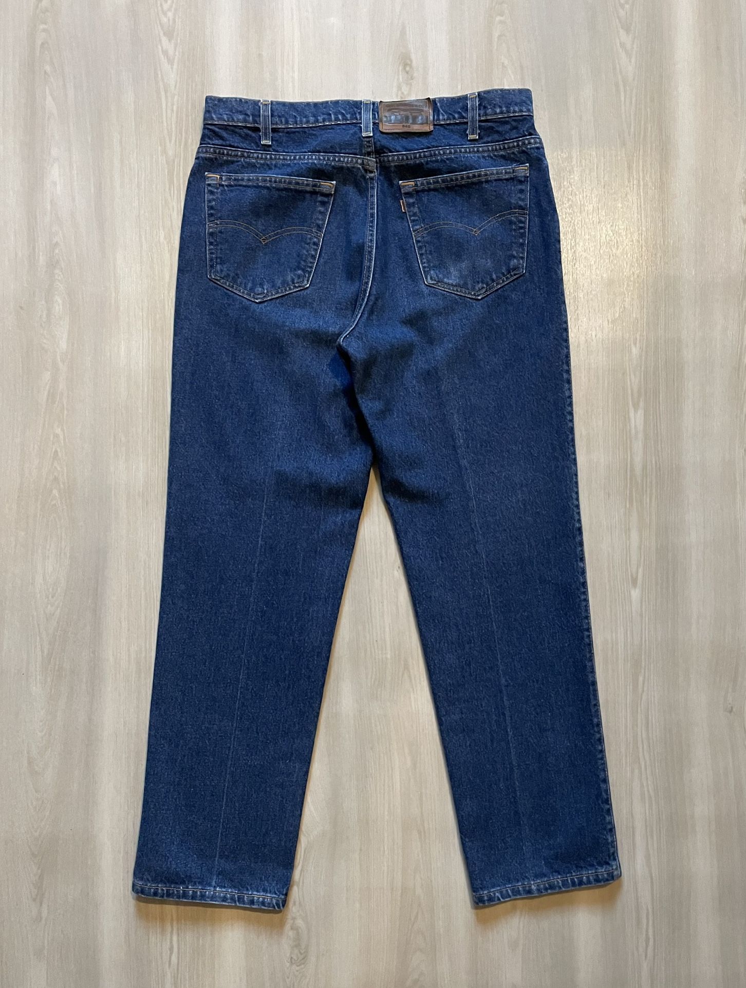 Vintage 90s Levis 540 Brown Tab Made In USA 36x30 *35x30