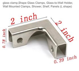 Glass Clamps - 104 Units - 26 packs of 4. Open to offers