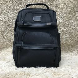 TUMI Alpha Brief Backpack in black
