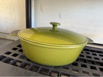 Vintage French Cast Iron Baking Dish