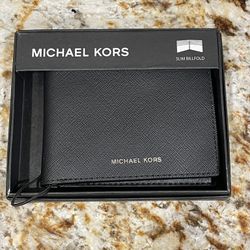 AUTHENTIC MICHAEL KORS SLIM BILLFOLD WALLET