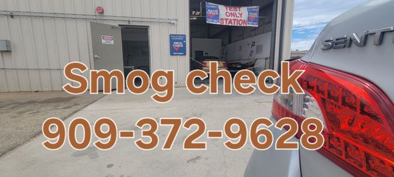 Smog check banner