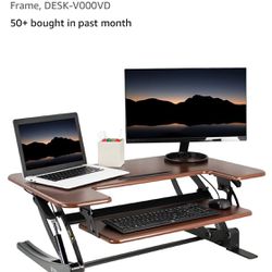 VIVO 36inch Adjustable stand Up Desk Riser