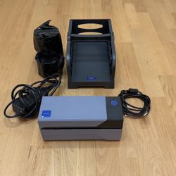 Rollo USB Shipping Label Printer + Label Holder Kit 