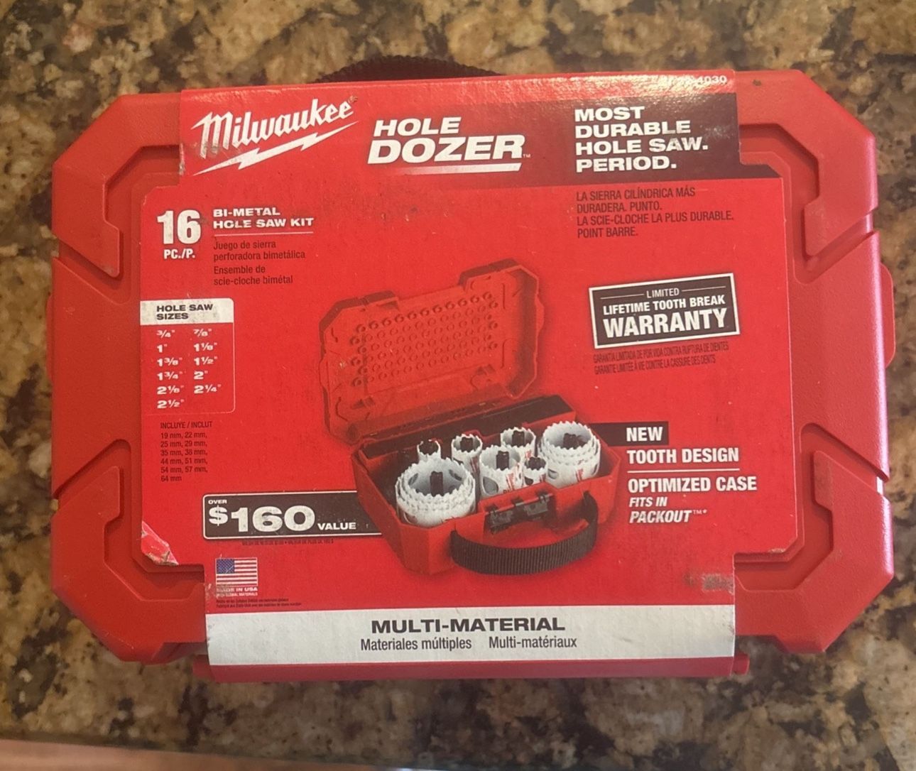 Milwaukee Packout 16-piece Hole Saw Kit