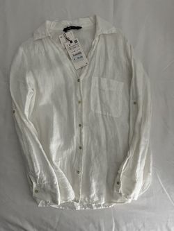 Linen Button Up Shirt 