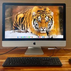  iMac 27” 5K Retina 2019 3.7Ghz i5 16GB RAM 500GB SSD Radeon Pro 580X 8GB V-Ram Chipped Glass