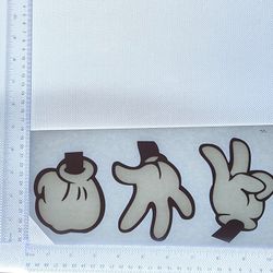 Iron On Heat Transfer  Good For T-shirts Sweaters Jackets T Shirt Design Size Is About 4x10 Rock Paper Scissors  #78