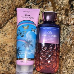 Bath & Body works Body Cream + Body Wash