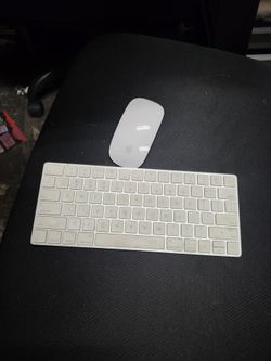 Apple wireless mouse and keyboard