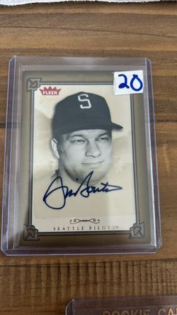 Fleer Greats Seattle Pilots Autographed Baseball Card