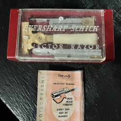 Vintage Schick Eversharp Injector Razor 