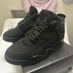 black cat jordan 4s 
