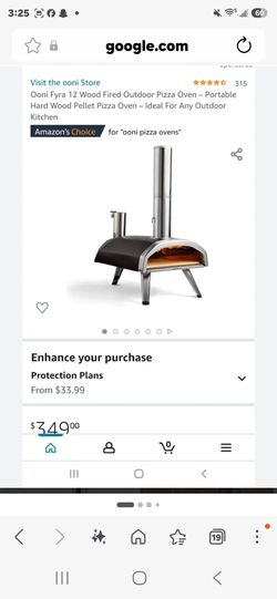 Ooni Fyra 12 Wood Fired Outdoor Pizza Oven