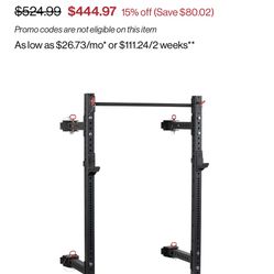 Titan Series Folding Power Rack