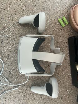 Meta Quest 2 Standalone VR Headset with 2 Controllers, White