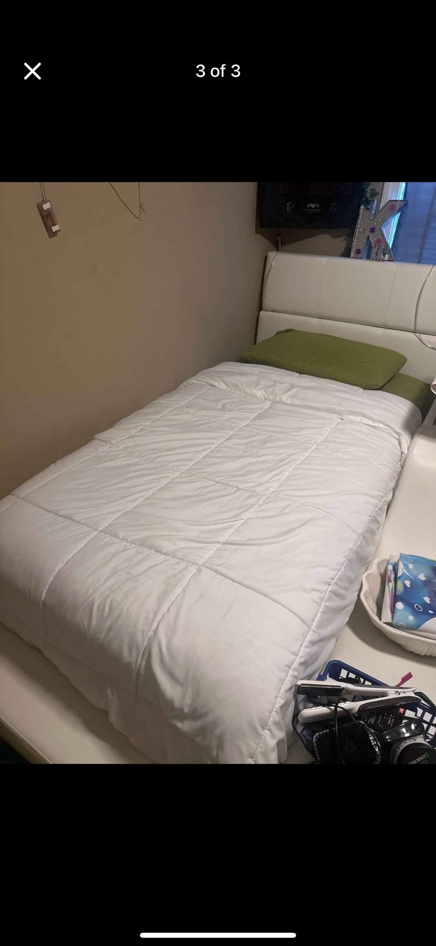 Leather Twin Bedroom Set